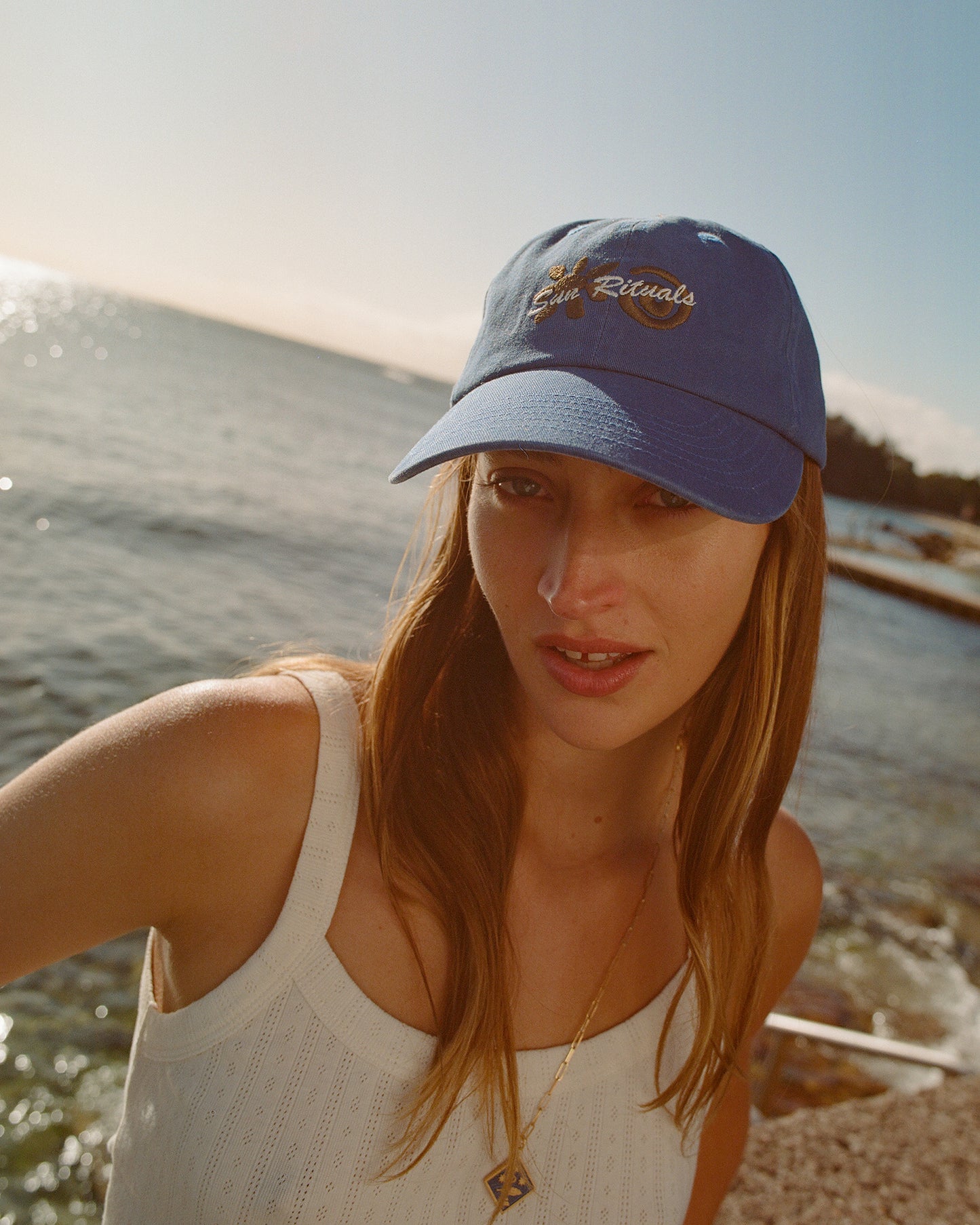 Selina Cap - Sea Blue