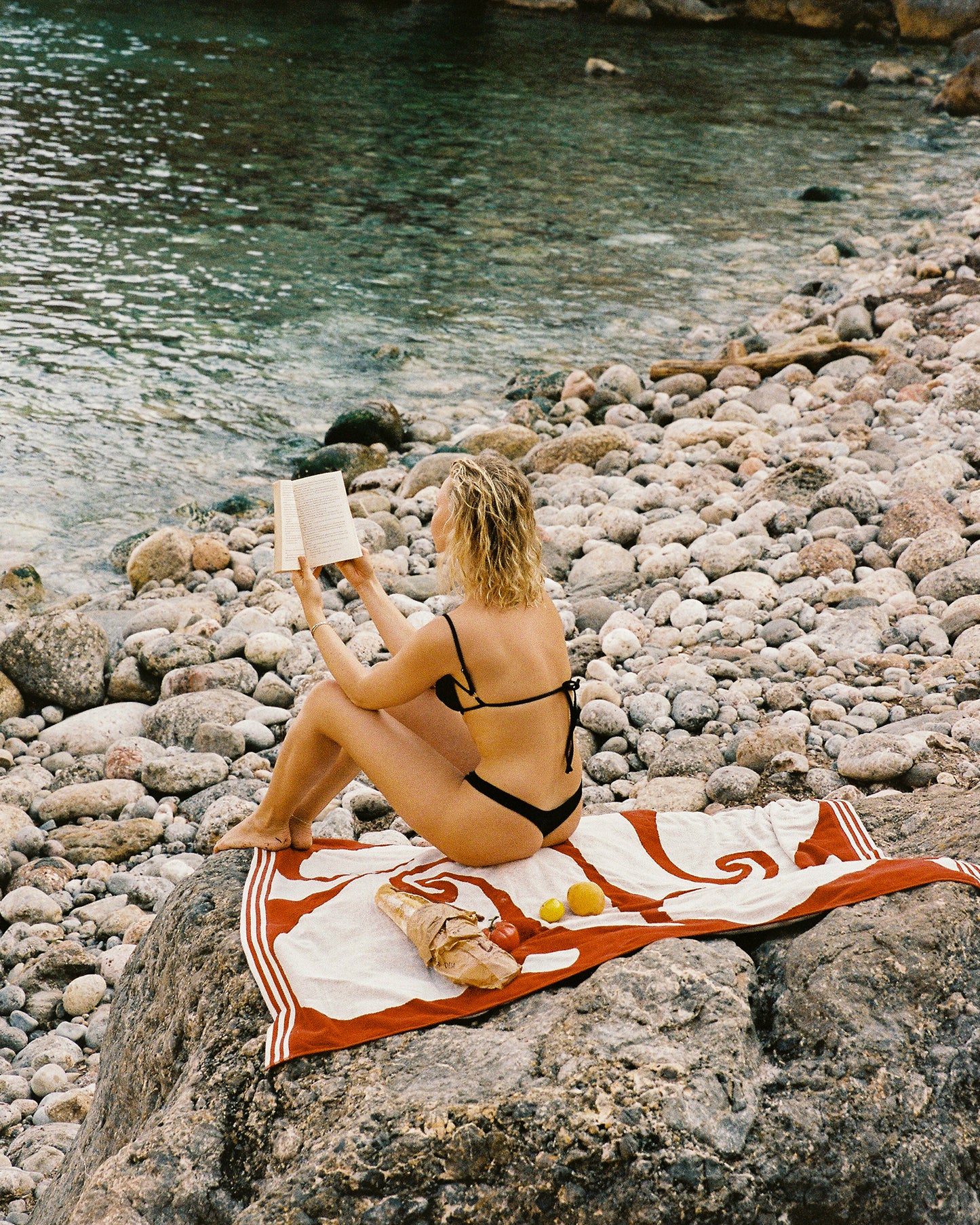 Florence Towel - Red Ochre