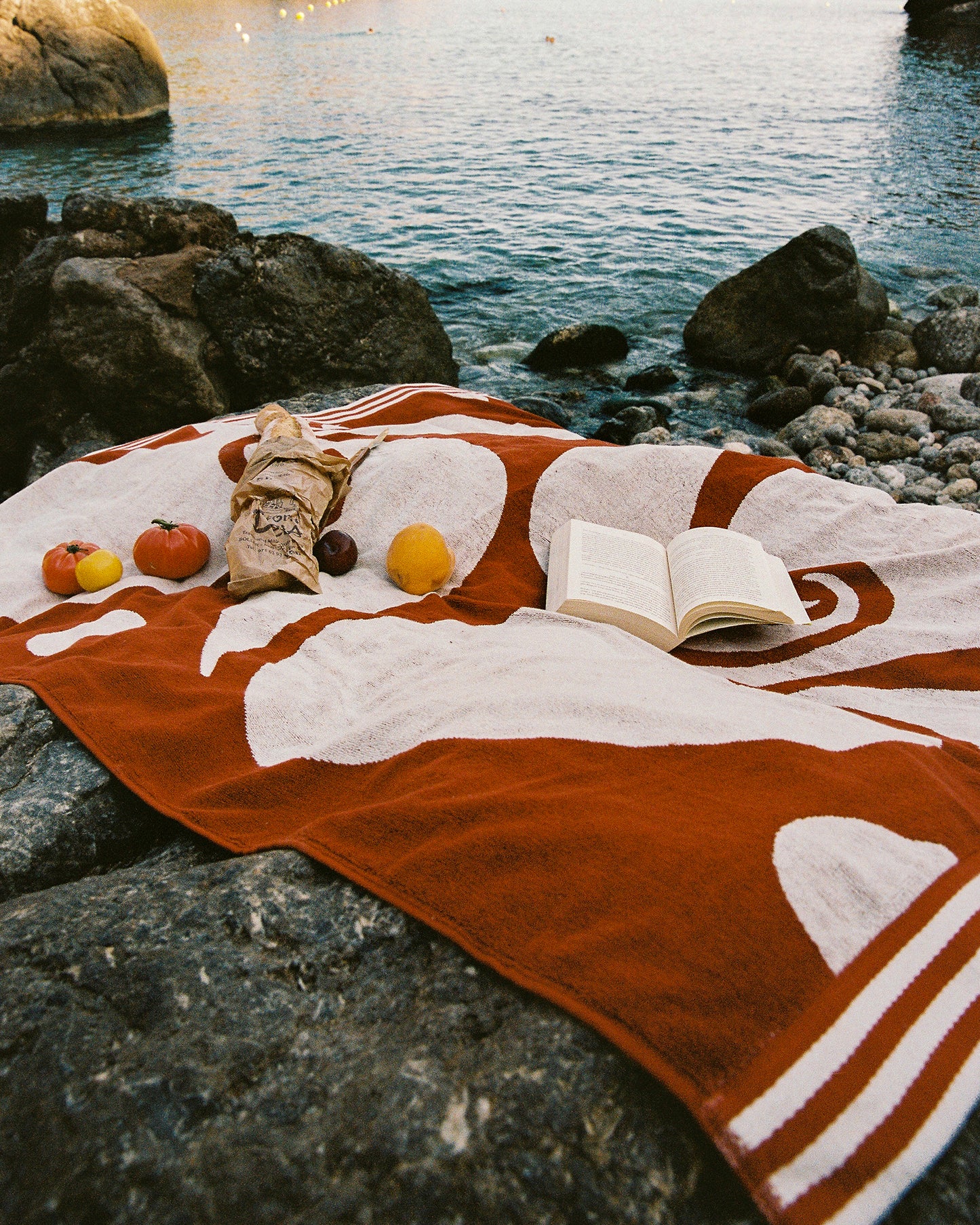 Florence Towel - Red Ochre