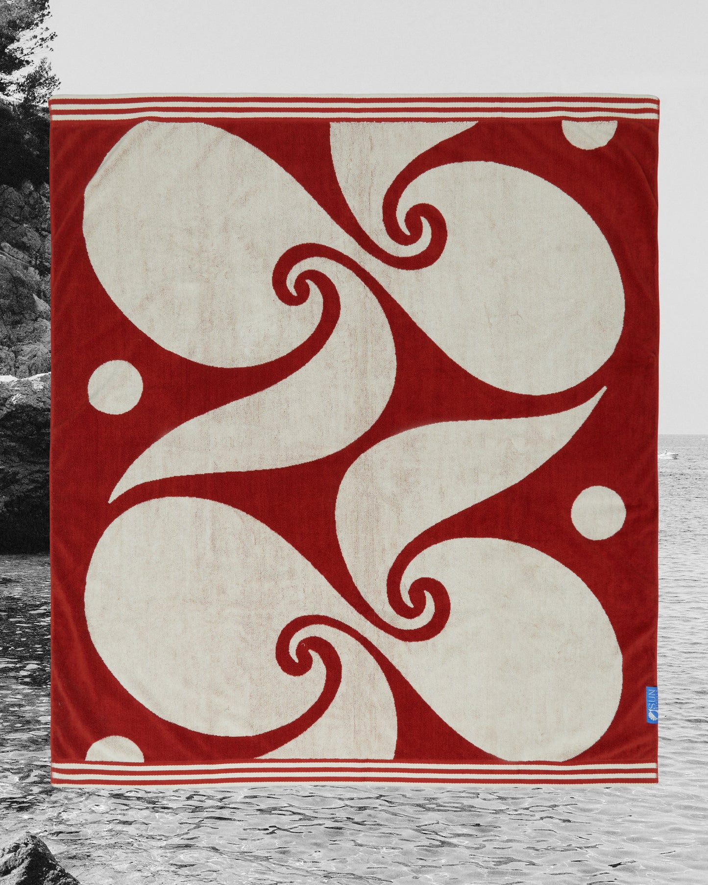Florence Towel - Red Ochre
