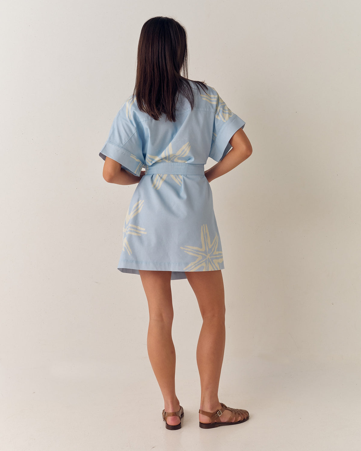 Adriatic Robe - Dusty Blue