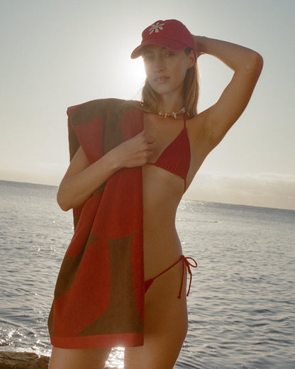 Calvi Cap - Red Ochre