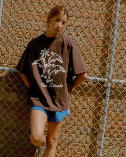 Dolphin Dream Tee - Carafe