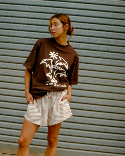 Dolphin Dream Tee - Carafe