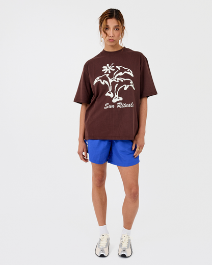 Dolphin Dream Tee - Carafe