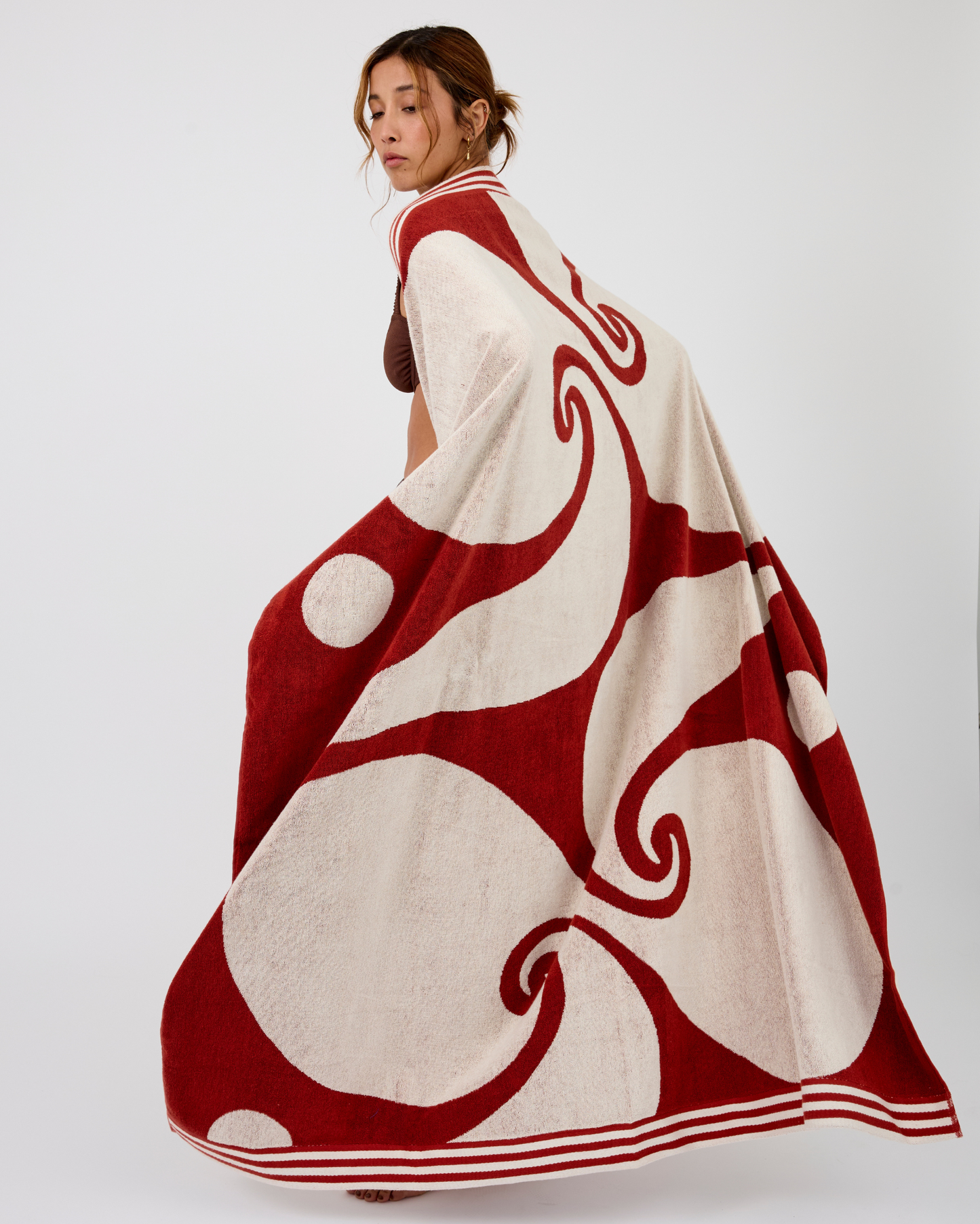 Florence Towel - Red Ochre