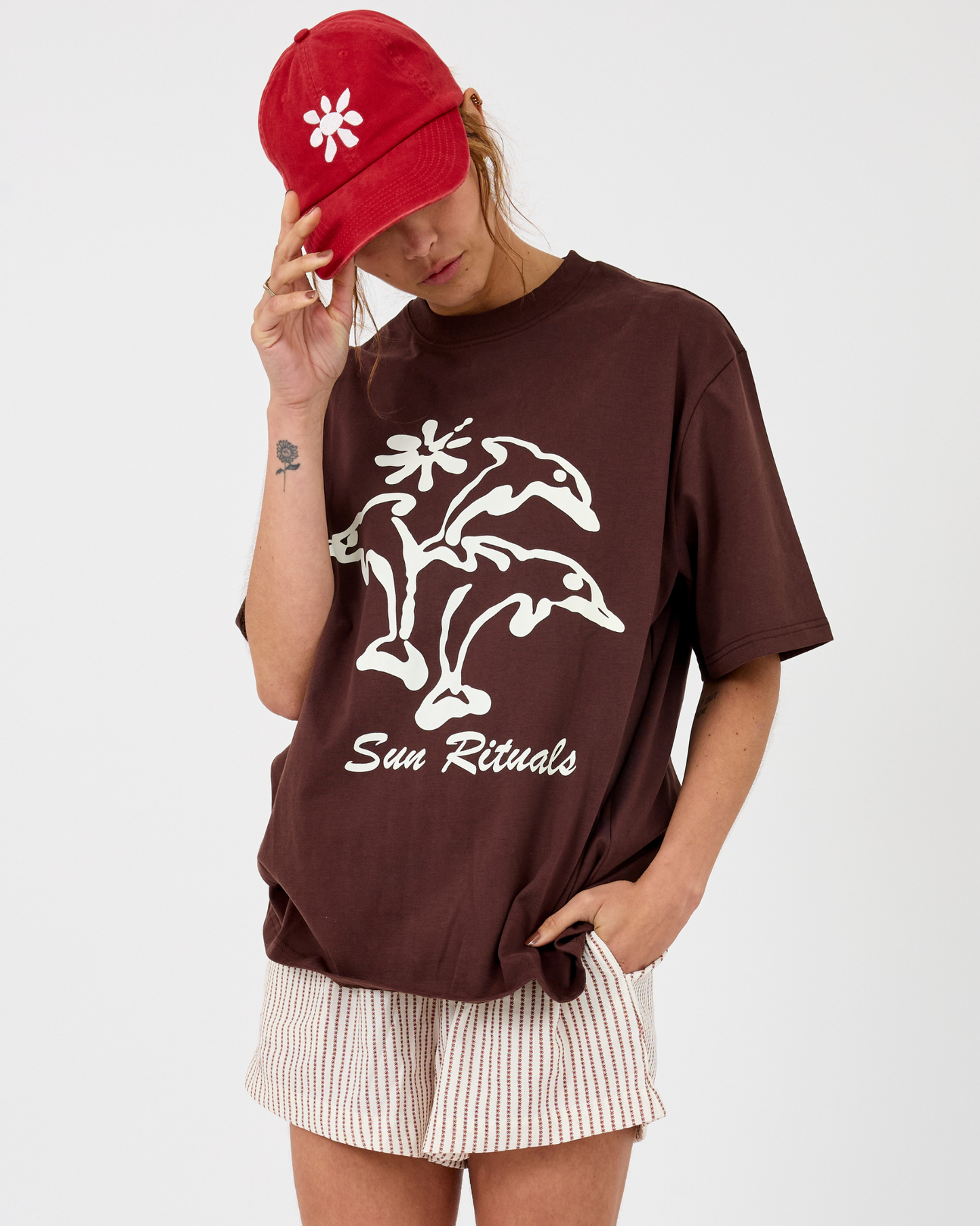 Dolphin Dream Tee - Carafe