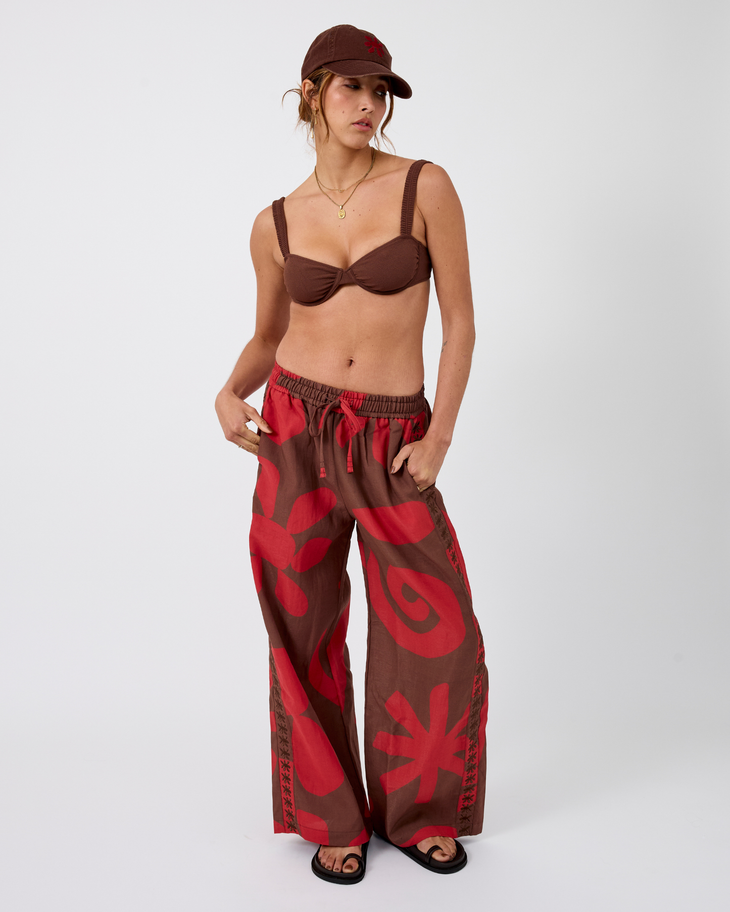 Calvi Pants - Carafe