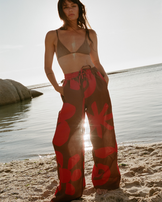 Calvi Pants - Carafe