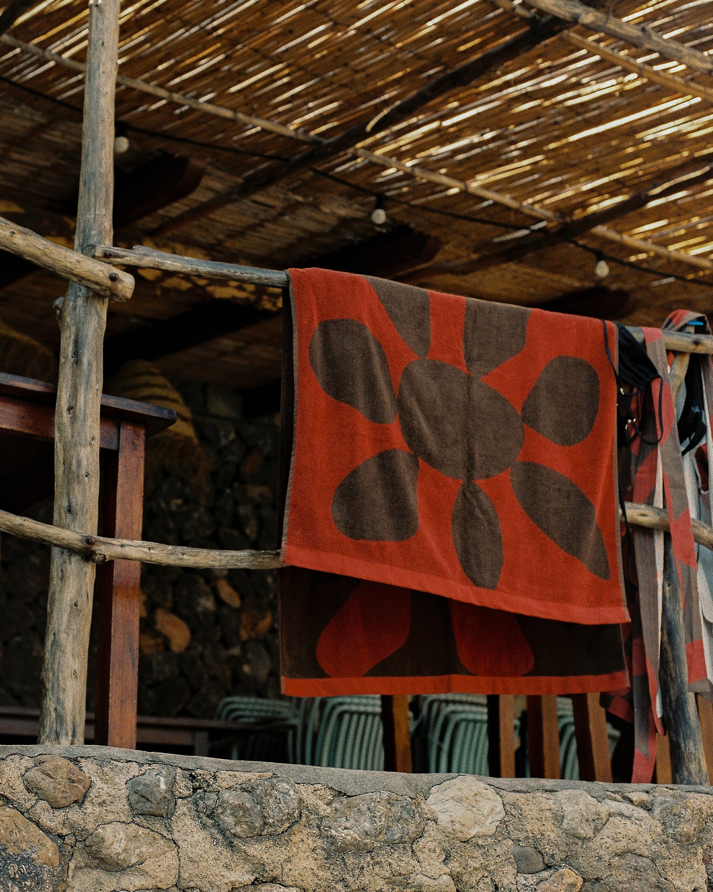 Calvi Towel - Red Ochre