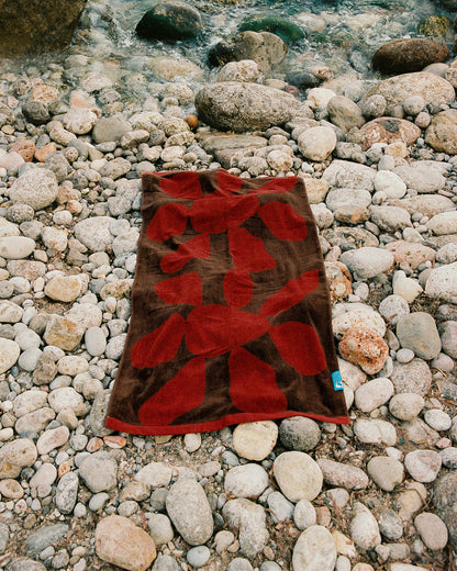 Calvi Towel - Red Ochre
