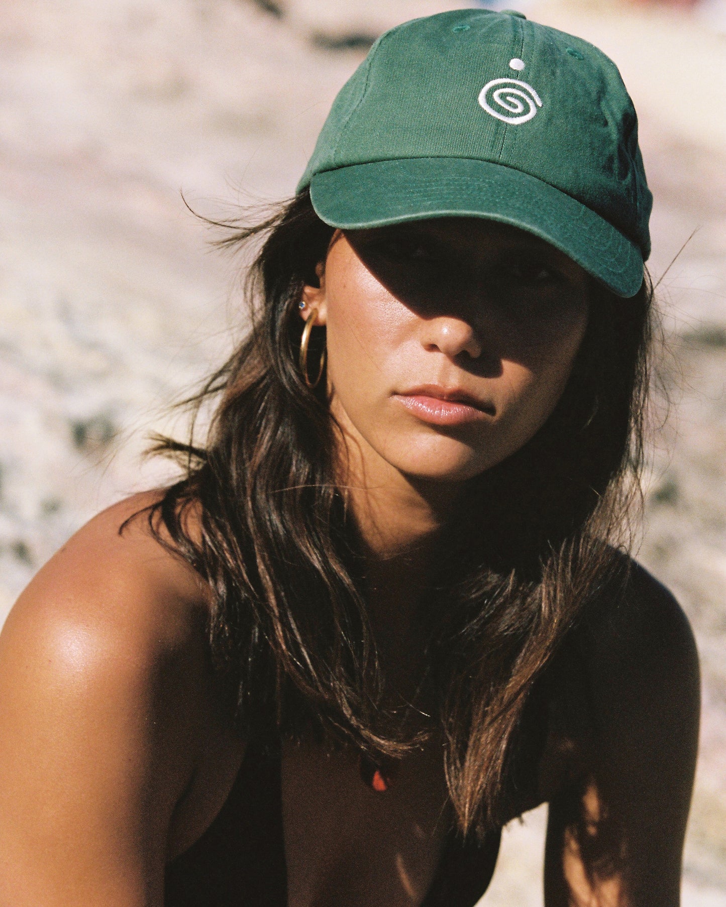 Re-centre Cap Olive