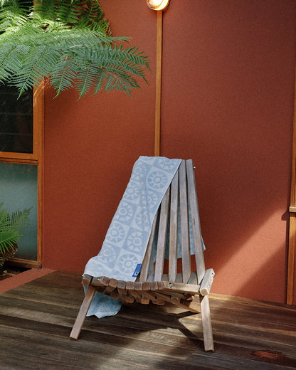 Baska Voda Towel - Dusty Blue