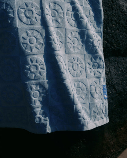 Baska Voda Towel - Dusty Blue