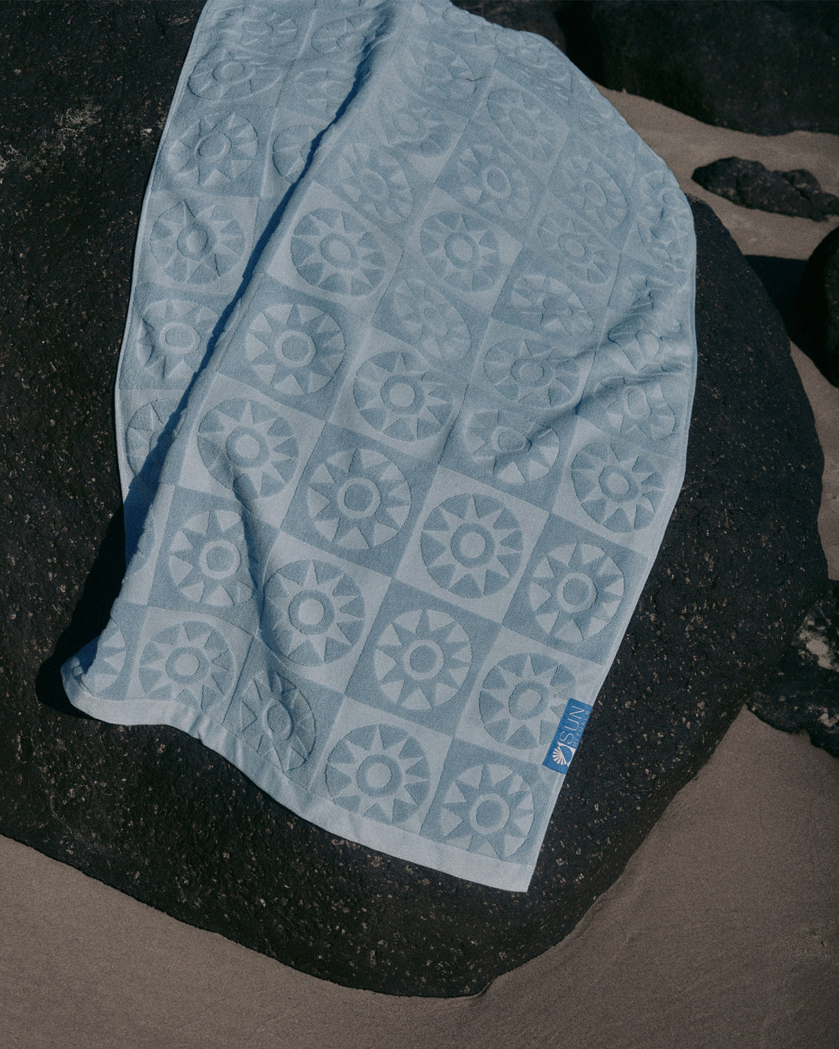 Baska Voda Towel - Dusty Blue