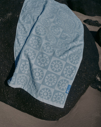 Baska Voda Towel - Dusty Blue