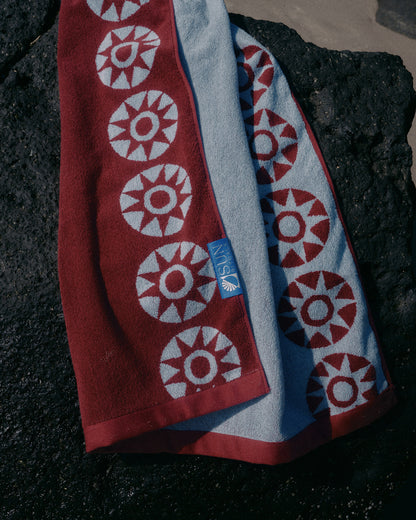 Pomalo Towel - Wine