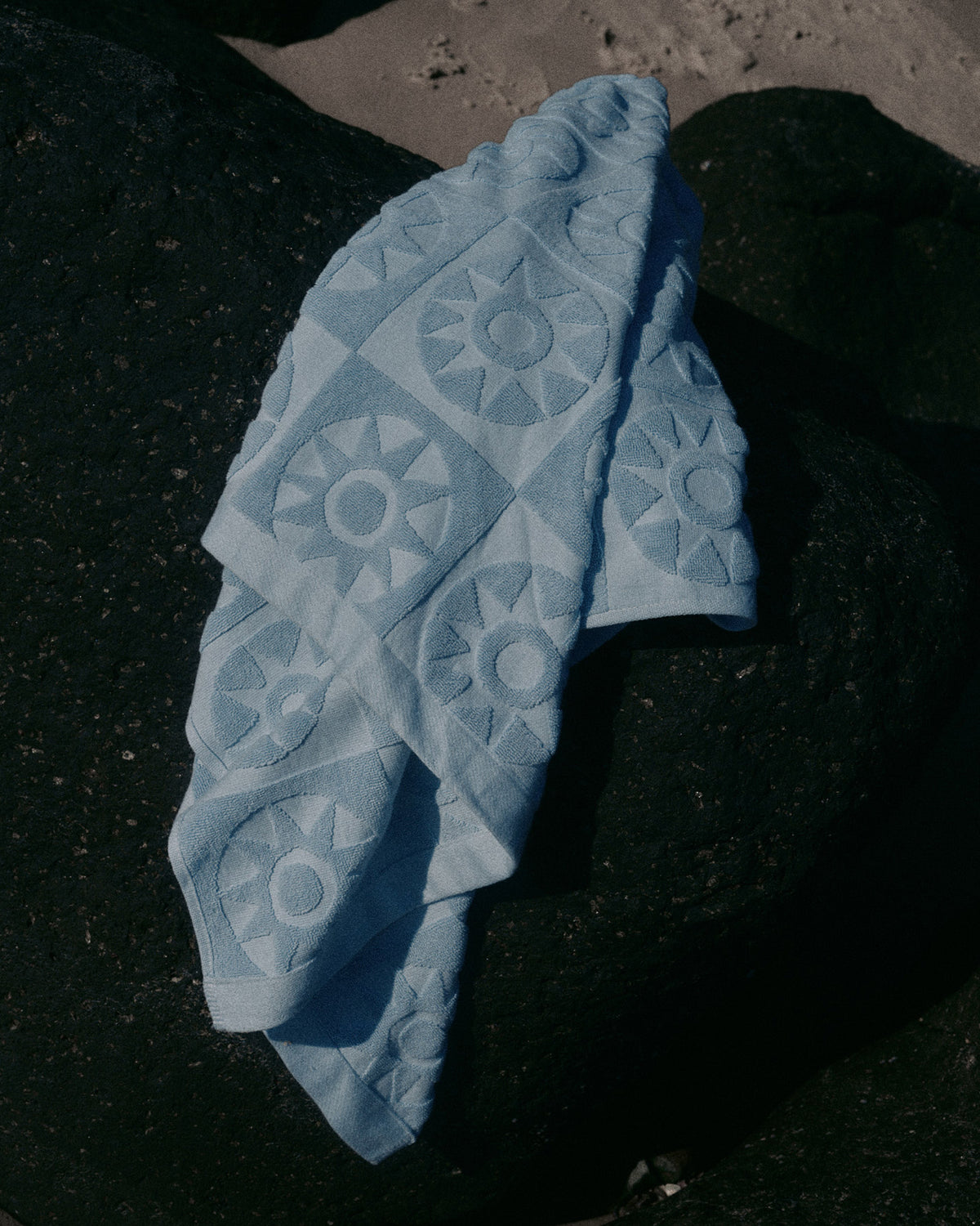 Baska Voda Towel - Dusty Blue
