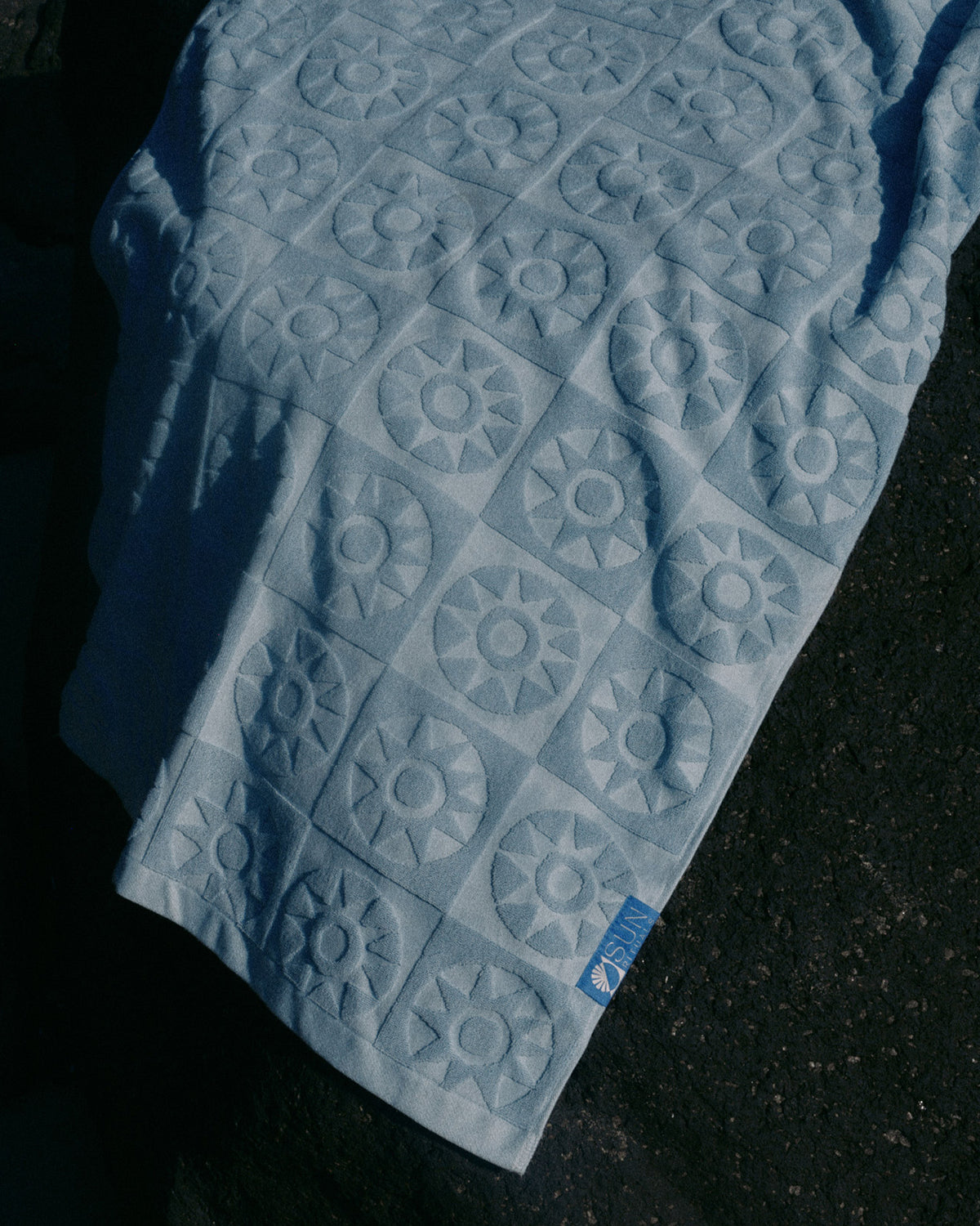 Baska Voda Towel - Dusty Blue