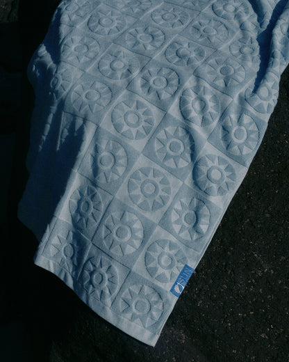 Baska Voda Towel - Dusty Blue