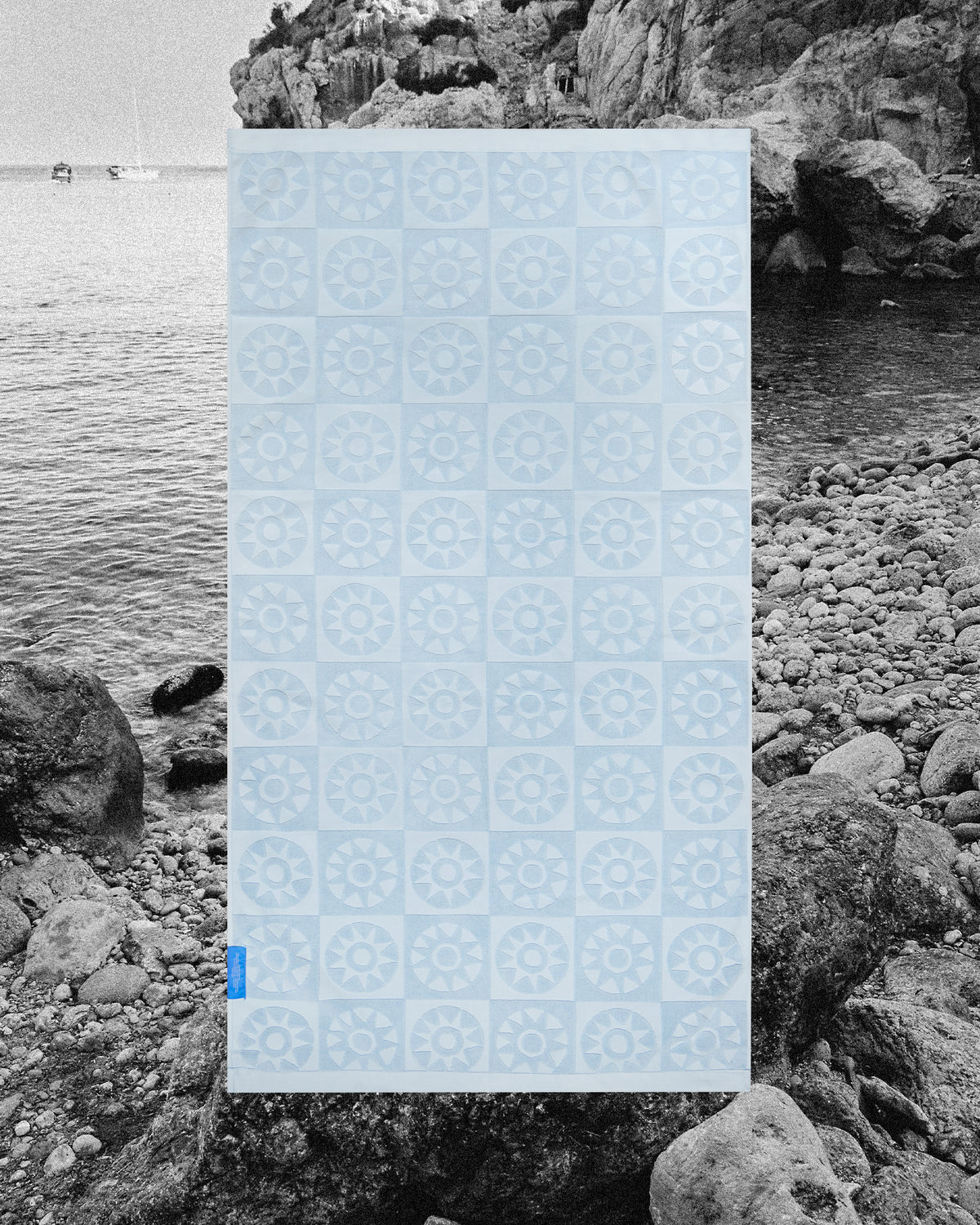 Baska Voda Towel - Dusty Blue