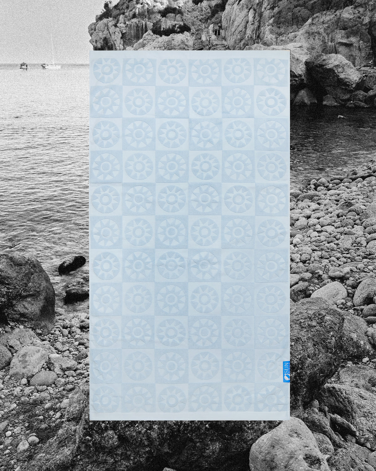 Baska Voda Towel - Dusty Blue