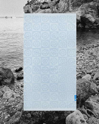 Baska Voda Towel - Dusty Blue