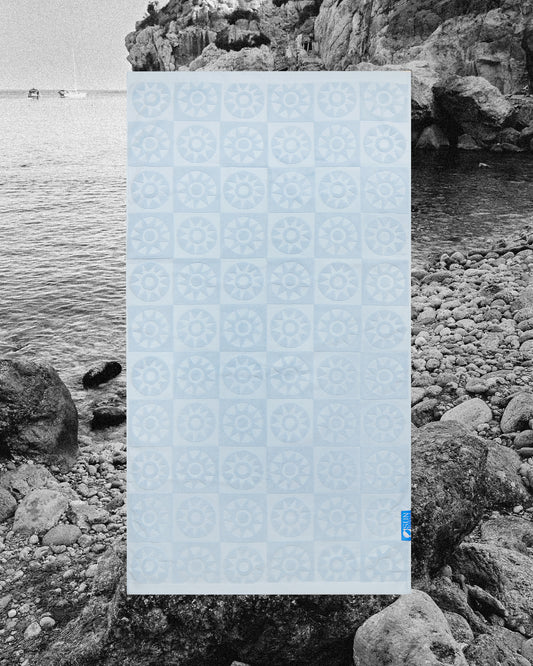 Baska Voda Towel - Dusty Blue