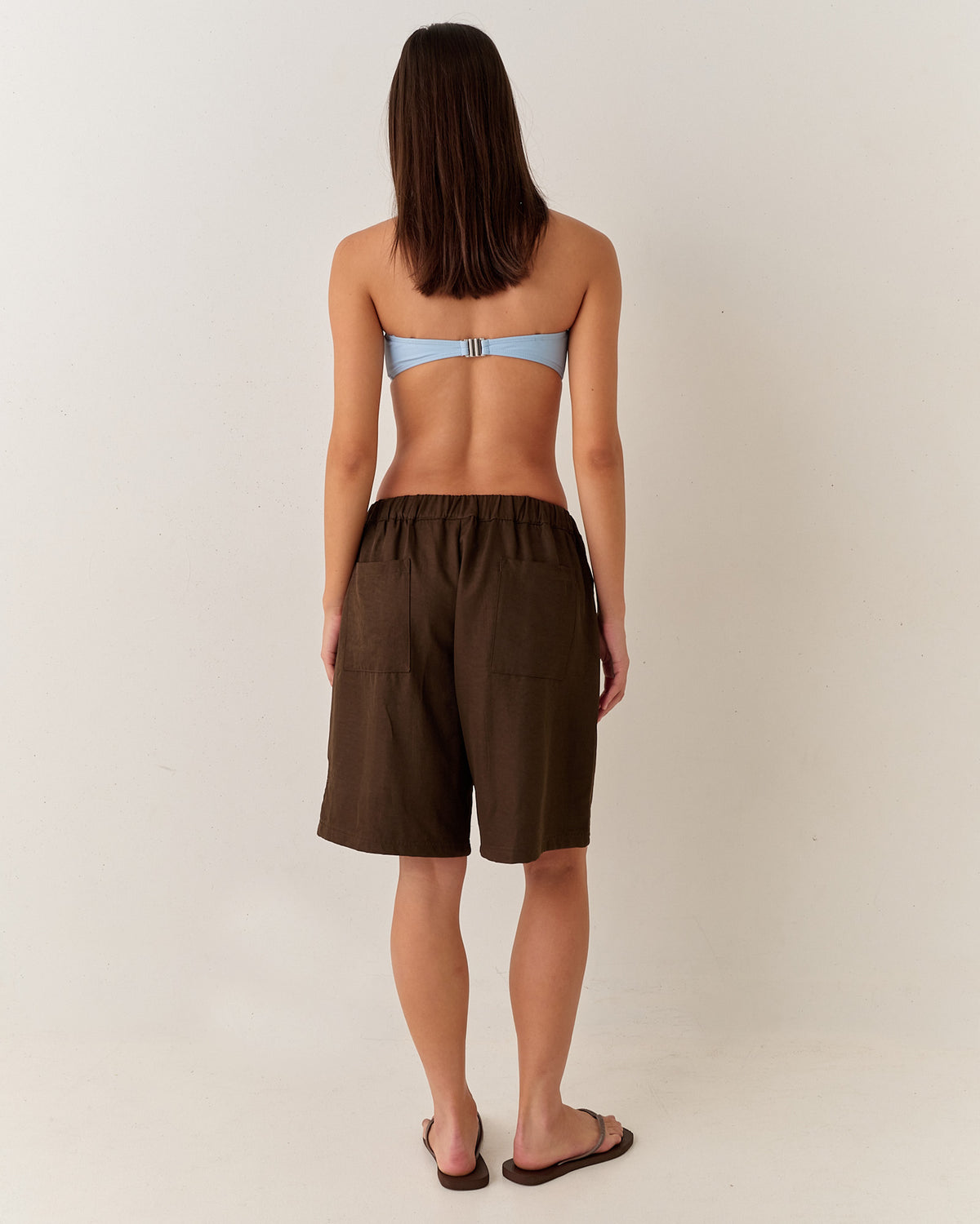 Pomalo Longline Shorts - Choc