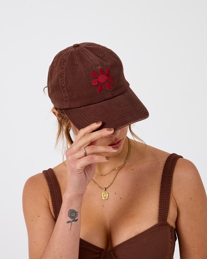 Calvi Cap - Dark brown